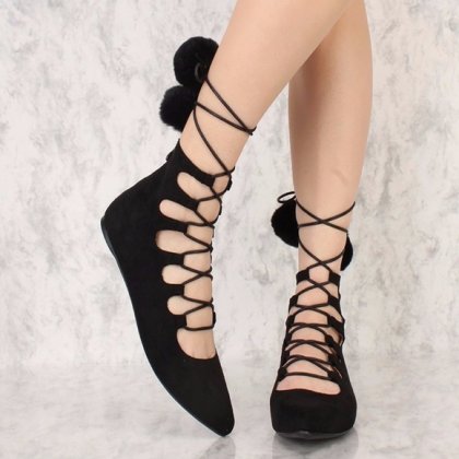 Zapatos planos